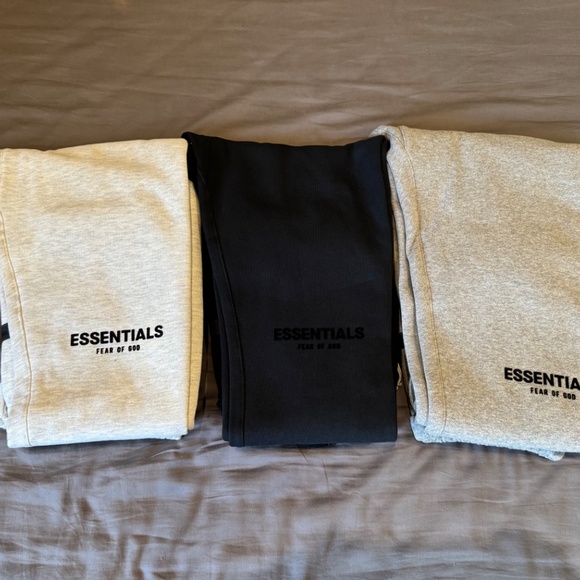 Essentials Fear of God - S22 Sweatpants - Light Oatmeal - All Size - Picture 6 of 7